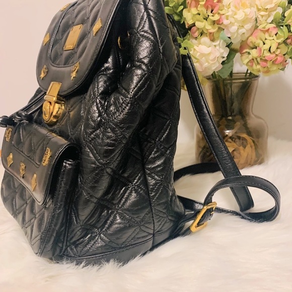 SoldAuthentic MCM small Backpack - Picture 2 of 14